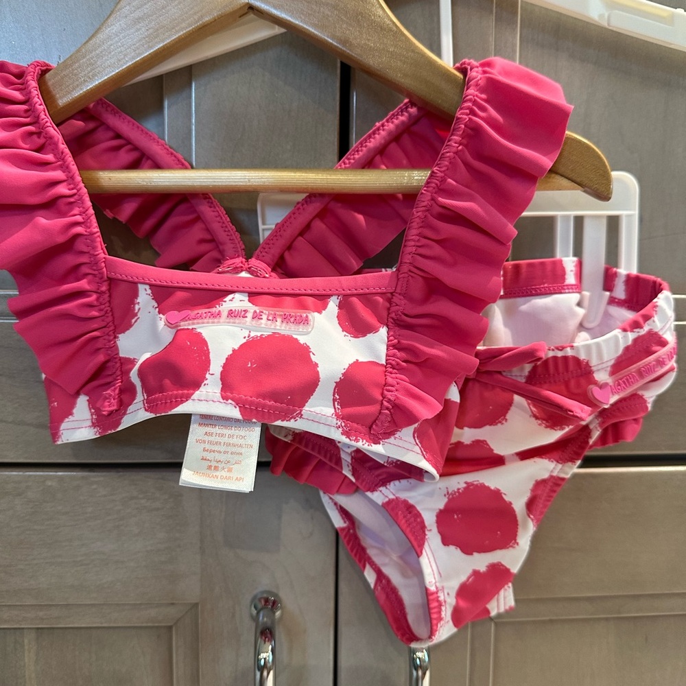 NWOT baby girls swim